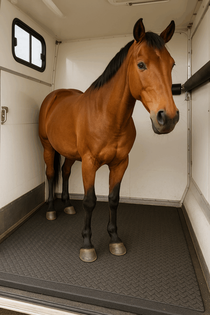 horse van mats