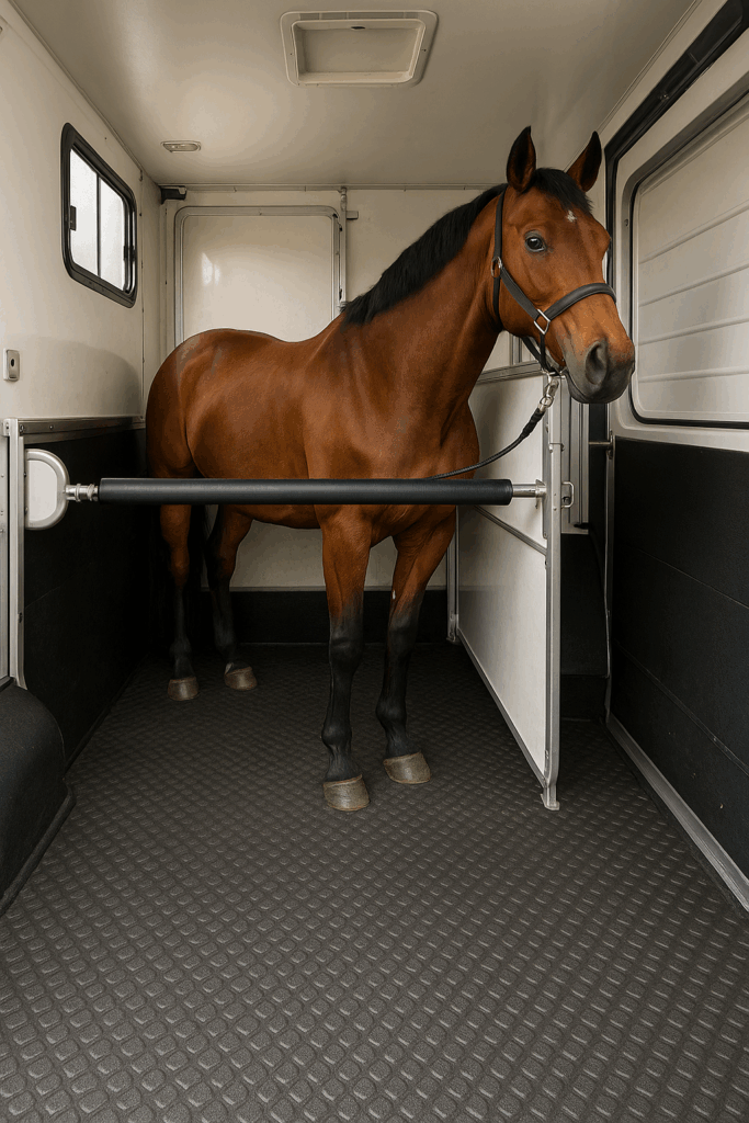 horse van mats