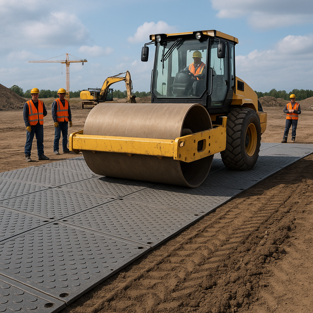 road roller mats