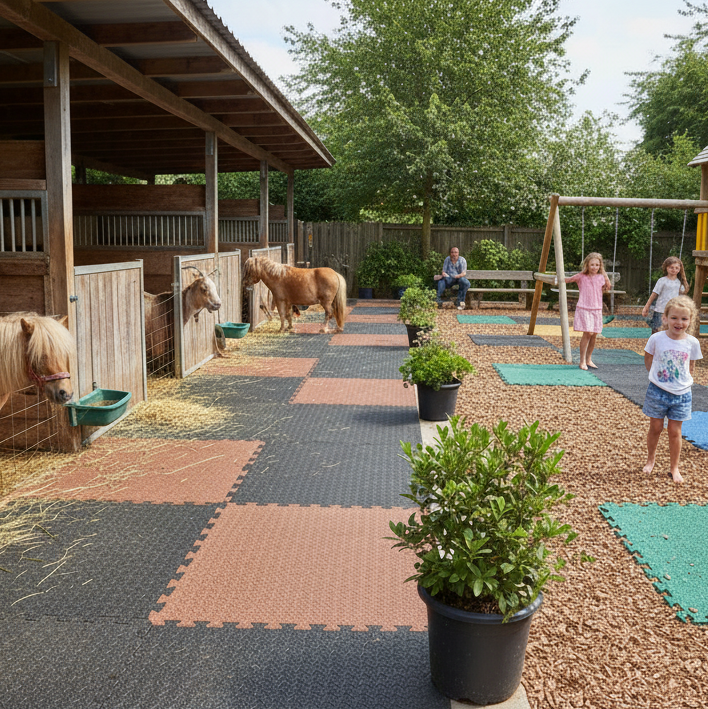 recycled rubber mats